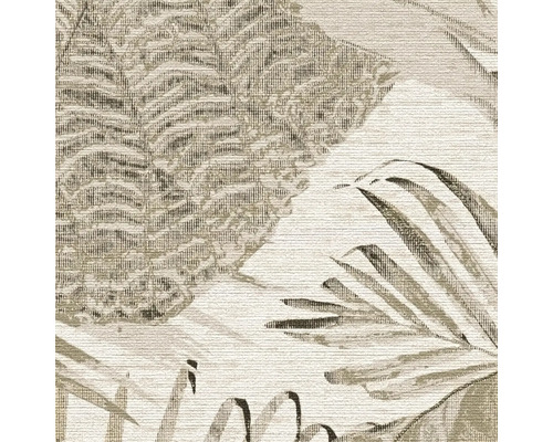 Behang met tropisch plantenpatroon