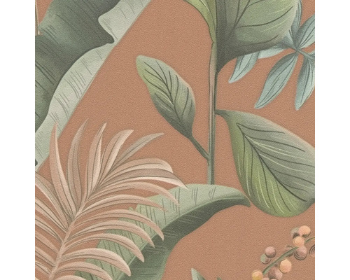 Behang met botanisch patroon