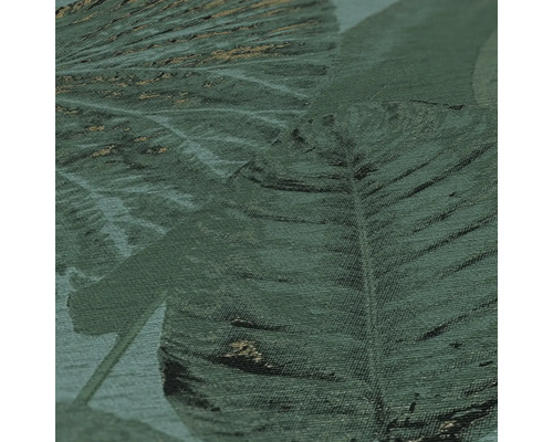 Behang met bladerpatroon