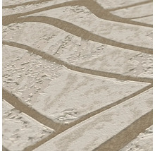 Close-up van een gestructureerd behang met abstract patroon