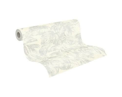 Behangrol met bladerpatroon