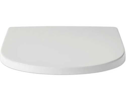 Witte D-vormige wc-bril