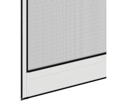 Detailopname van een insectenhor met frame en gaas