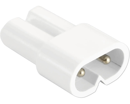 Apparaatstekker tweepolig