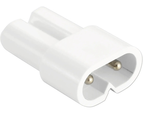 Kunststof tweepolige stekker