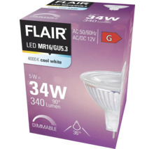 FLAIR LED lamp GU5.3/3,5W MR16 neutraalwit