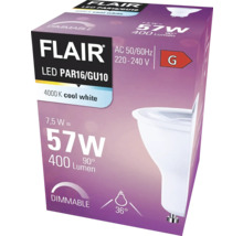FLAIR LED lamp PAR16/GU10, dimbaar, 4000K koel wit