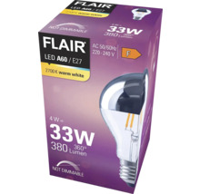 FLAIR LED kopspiegellamp E27/4W A60 warmwit zilver-helder