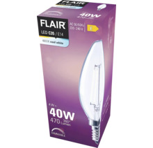 Flair LED Lamp C35 E14 in verpakking