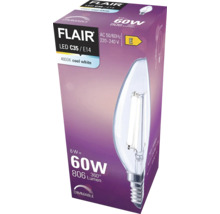 FLAIR LED lamp E14/5,5W C35 neutraalwit helder