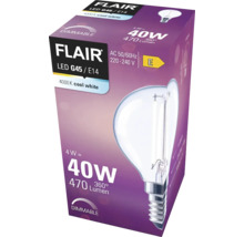 FLAIR LED lamp E14/4W G45 neutraalwit helder