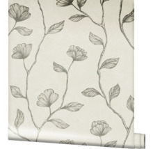 Behangrol met plantenmotief