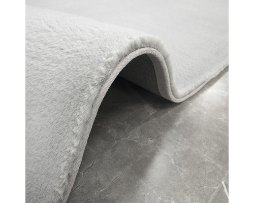 Detail van een grijs tapijt