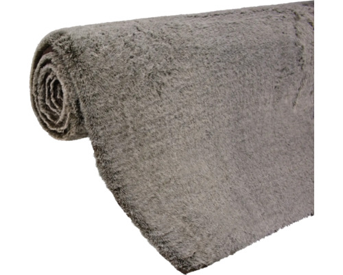Grijze vloerkleedloper op rol