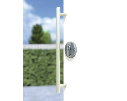 Deur met deurklink en slot