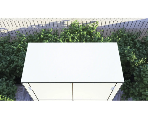 Dakconstructie van panelen voor groene planten