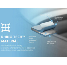 Rhino Tech materiaal voor bubbelbaden met UV bescherming en PVC laag