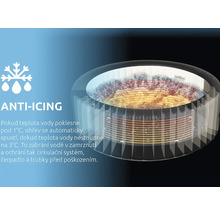 Anti-icing functie voor een zwembad