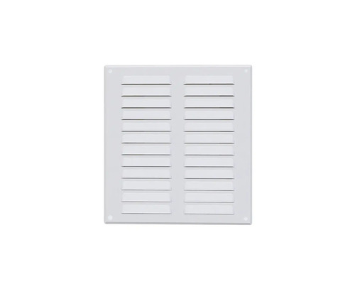 Vierkant ventilatierooster met lamellen