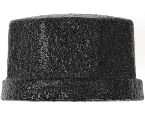 Zwarte buisafdekking van gietijzer