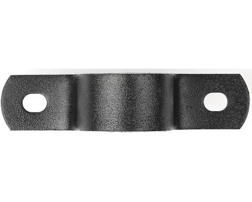 Metalen pijpklem met twee gaten voor bevestiging