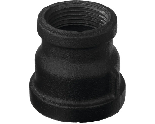 Zwarte verloopmof van gietijzer voor pijpverbindingen