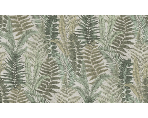 Behang met varenpatroon