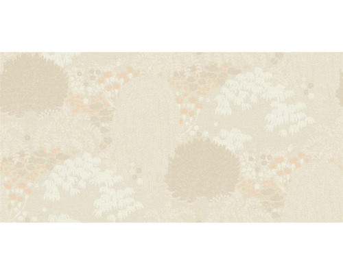 Behang met bloemmotief