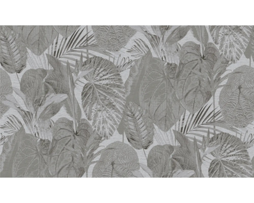 Behang met bladerpatroon