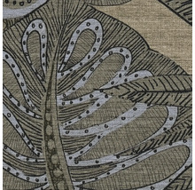 Close-up van een textielpatroon met bloemmotief