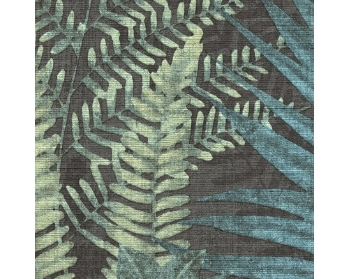 Behang met varenpatroon