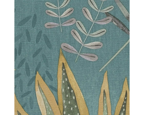 Behang met plantenpatroon