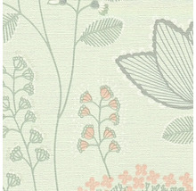 Behang met bloemmotief