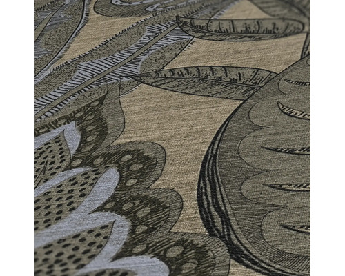 Behang met plantenmotief voor wanddecoratie