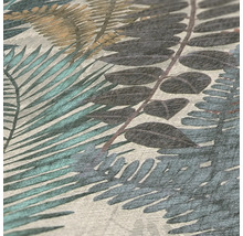Close-up van een behang met plantmotieven