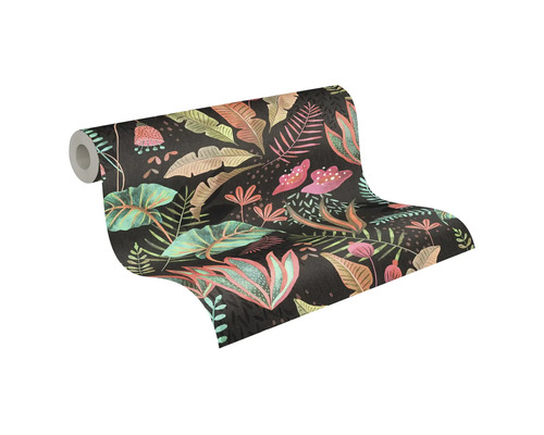 Rol behang met bloemmotief