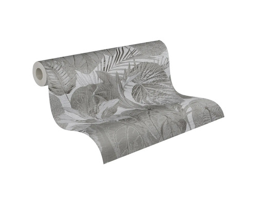 Behangrol met bladerpatroon