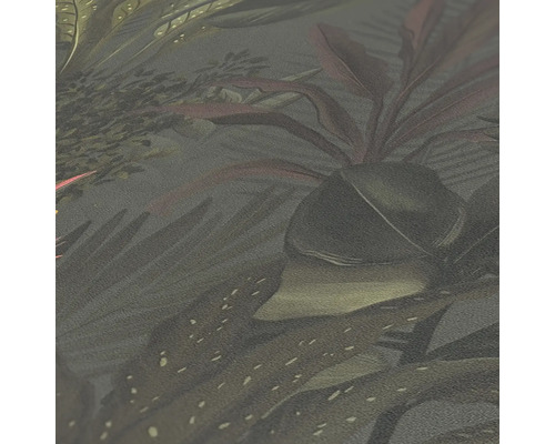 Behang met jungleplantenmotief