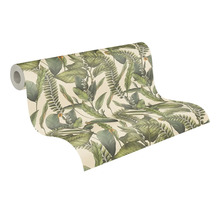 Behangrol met botanisch patroon