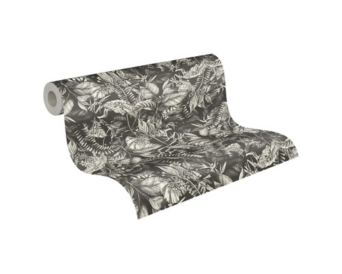 Behangrol met plantenmotief