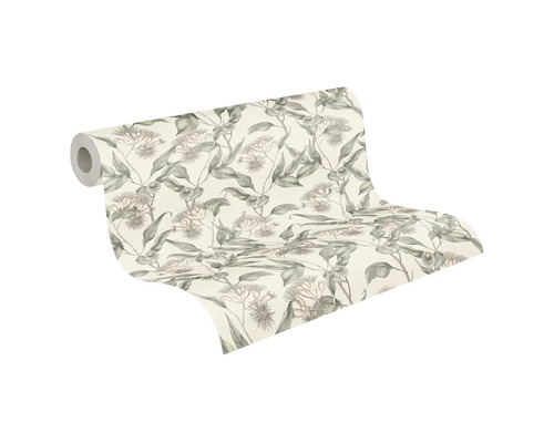 Rol behang met bloemmotief