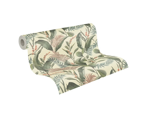 Rol behang met bloemmotief