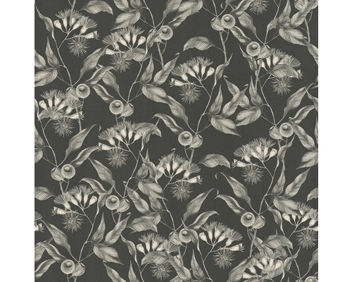 Behang met plantenpatroon