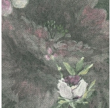 Behang met bloemmotief