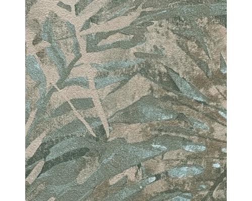 Close-up van een behang met bladmotief