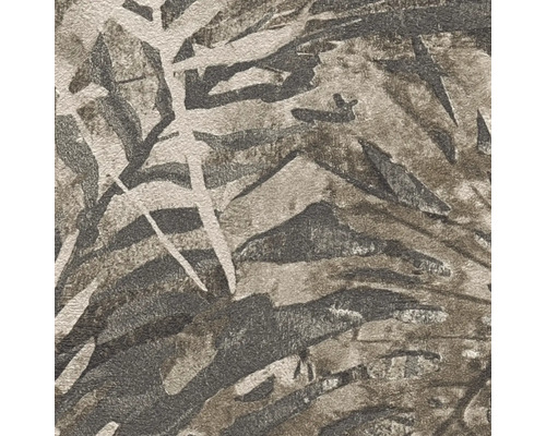 Behang met bladerenmotief