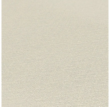Close-up van een beige vinylbehang met lichte textuur