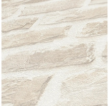 A.S. CRÉATION Vliesbehang 38637-3 Natural Living steenoptiek beige