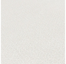 Close-up van een wit vinylbehang met fijne structuur.
