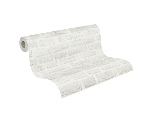 Behangrol met baksteenmotief